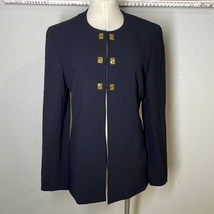 Escada long blazer jacket size 38